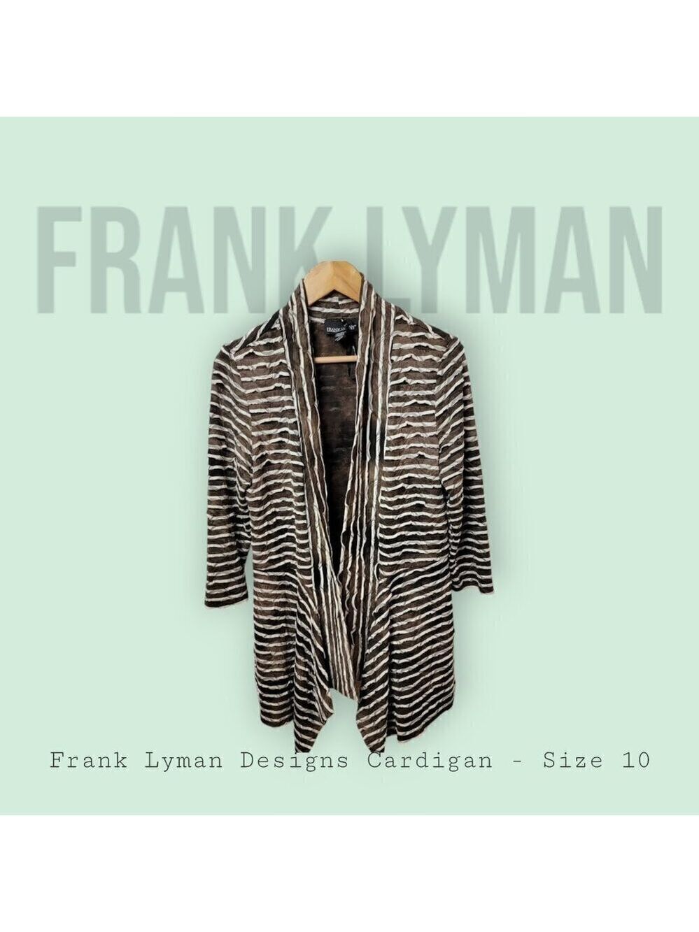 Frank Lyman Design Womens Cardigan - Size 10